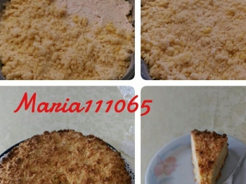 Torta sbricciolata alle mele e ricotta !!!